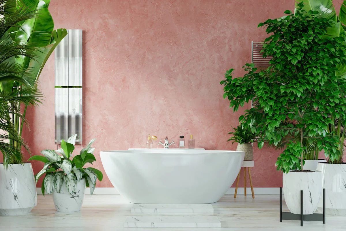 Tropical Style Bathroom